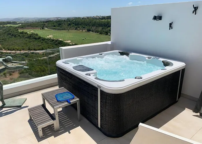 Lägenhet Appartement-penthouse De Luxe Cortesin Le Golfeur Estepona