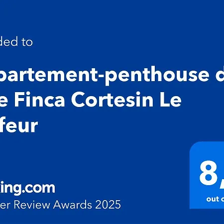 Appartement-penthouse De Luxe Cortesin Le Golfeur